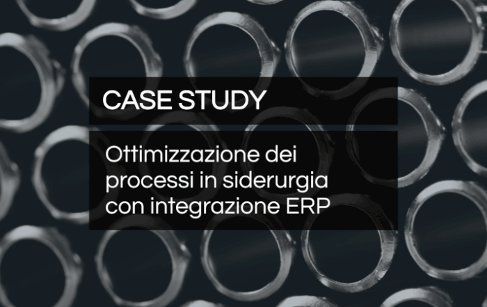 Immagine in evidenza del case study del settore siderurgico
